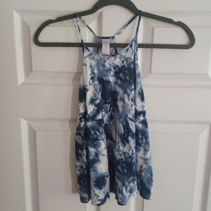 Tie-Dye Racerback Tank Top